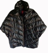 Nike Womens Duck Down Filled Puffer Poncho Ca...