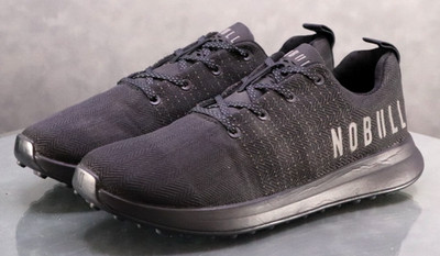 No Bull Matrix $150 Unisex Spikeless Golf Shoes Size Men 8 Women 9.5 Black