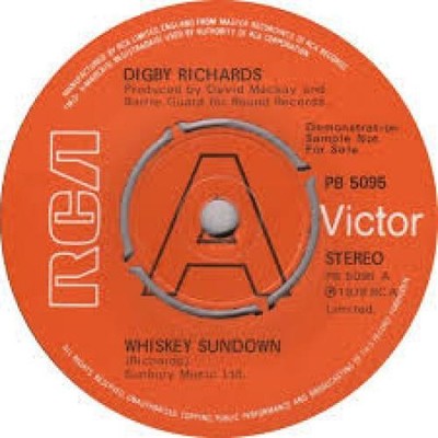 Digby Richards - Whiskey Sundown (7'', Promo) (Near Mint (NM or M-)) - 3439648173