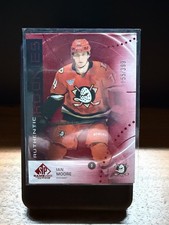 Ian Moore 2025-26 SP Game Used Rookie Red /399 RC Anaheim Ducks #155