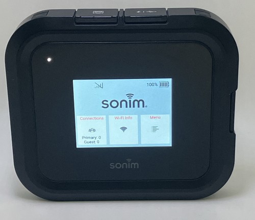 Sonim H500 5G Mobile Hotspot Rugged Black  fiveG Verizon hotspot