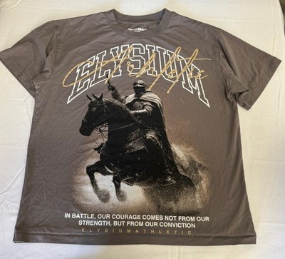 Elysium Athletic Graphic T Shirt Size Medium