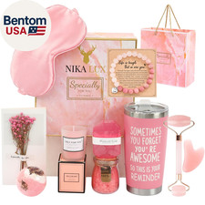 12 Luxury Pcs,Birthday Gifts for Women,Gift Basket Set for Friends,Sister,Cowork