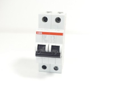 ABB S202 C10 Circuit Breaker 2CDS252001R0104 2 Pole ~400V