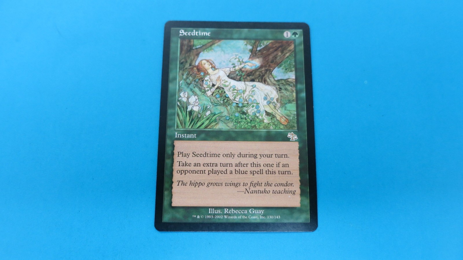SEEDTIME JUDGMENT INSTANT  MAGIC THE GATHERING MTG NM /  UNPLAYED