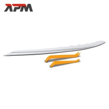 Zierleiste Schutzleiste Stoßfänger Vorne Silber für Mercedes-Benz W213 S213