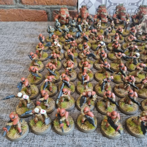 AT-43 Red Blok Army - Bundle of Over 160 Pre-Painted Sci Fi Miniatures - Rackham - Picture 9 of 9