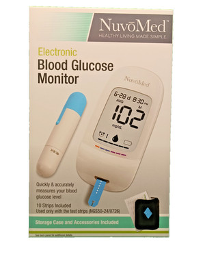 NuvoMed Electronic Blood Glucose Monitor