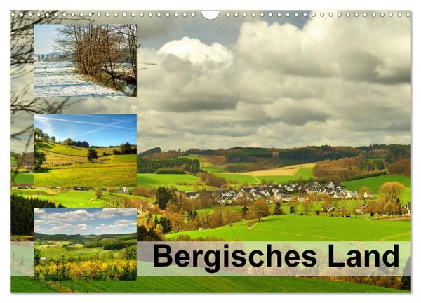 "Calendar 2027 · US Version · Bergisches Land (Wall Calendar 2027 17\" × 12\" Lands"-image
