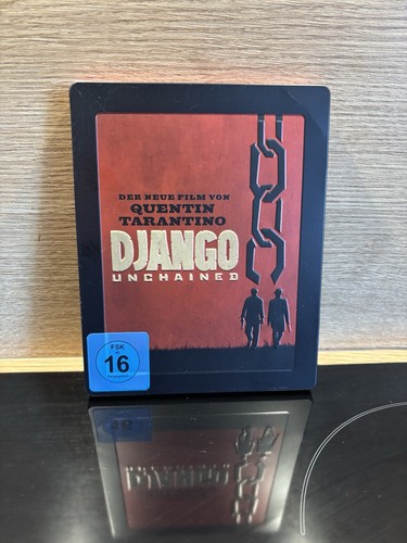Django Unchained Blu-ray Steelbook – Guter Zustand – Tarantino – Deutsch – - Bild 1 von 2