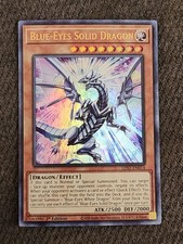 Yugioh: Blue-Eyes Solid Dragon - LDS2-EN014 - Ultra Rare - 1st Edition - NM