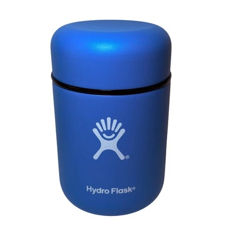 Hydro Flask 12oz Pacific Blue Food Container Jar Tempshield Insulated READ