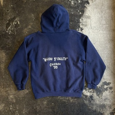 Vintage 1999 High Fidelity Records Movie Crew/Cast Promo Sweatshirt Adidas RARE