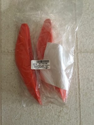 Ski Doo Oem Orange Knee Deflectors 861783100