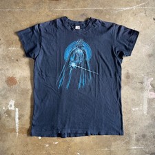 ULTRA RARE 70s VINTAGE STAR WARS MOVIE DARTH VADER T-SHIRT SZ M LUKE SKYWALKER