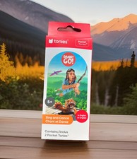 Danny Go 2 Pack Pocket Tonies Adventure Beats  Imagine and Move Rare Tonie