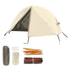 Tent With Hook Outdoor Camping Raised Camping Tent Mesh Inner Tent Good Airflow