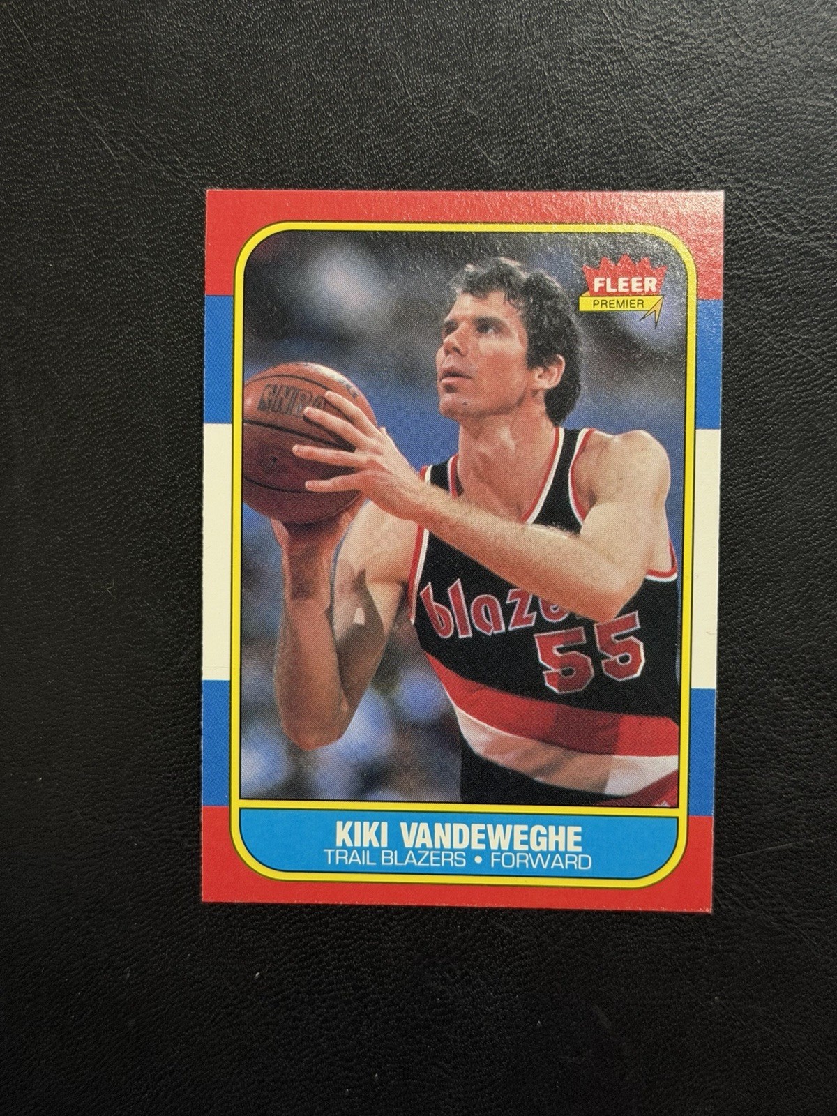 1986-87 Fleer Kiki Vandeweghe Rookie Card #117
