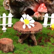 Miniatur Bonsai Sitzm&ouml;bel Set Figuren Garten Dekor Micro Landschaften