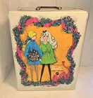 Vintage 1968 Mattel The World Of Barbie Doll Trunk Carrying Case