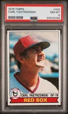 1979 Topps Baseball Card #320 Carl Yastrzemski HOF Boston Red Sox PSA 8 NM-MT