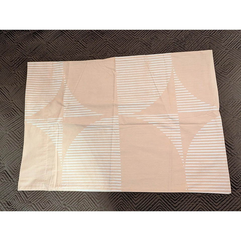 Urban Outfitters June Circles Almohada Marrón Falsa - Nuevo Foto 3 de 4