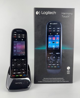 Logitech Harmony Touch N-R0006 Advanced Touchscreen Universal Fernbedienung Set