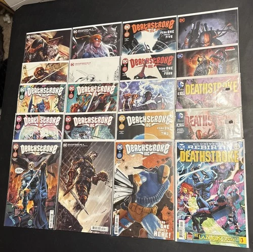 Deathstroke #1-14 Lot of 20 Books Williamson Porter DC Comics 2021-22