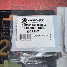 Mercury 10-8m0103815 Bolt Screw/ For Quantity Of 2