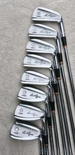 Ben Hogan 1990 Apex Grind 3-EW RH Iron Set 38.5" Stiff Apex 4 Steel Shafts WORN