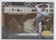 2005 Leaf Certified Materials Gold Team Curt Schilling #GT-5 0a1