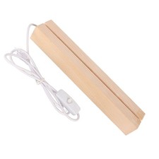 Rectangle LED Lights Display Bases For Crystal Artworks