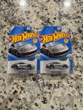 Lot of 2 Hot Wheels ZAMAC Porsche 911 Carrera T 2026 B Case 001 Factory Fresh