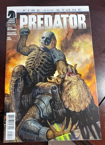 Lot of 4 - Predator: Fire and Stone #1b, 2, 3, 4 (Dark Horse Comics 2014)