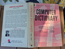 Computer Dictionary Charles J. Sippl 1966 1st Edition Howard W. Sams Hardcover