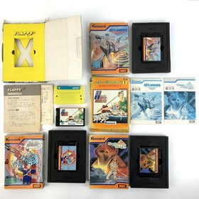 MSX Mixed Game Title Lot of 8 Hyper Olympic 1 , Sky Jaguar etc. Tested 2568 HJ