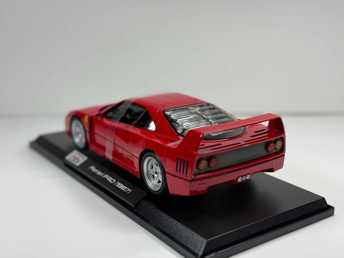 1:18 Maisto 1987 Ferrari F40 in Red Diecast Model Car