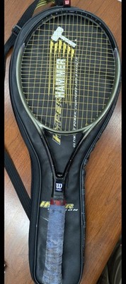 vintage Wilson Profile Hammer System 2.7si Tennis Racquet with Padded Cover