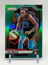 2024 Panini Prizm WNBA - Tina Charles #36 Green Prizm