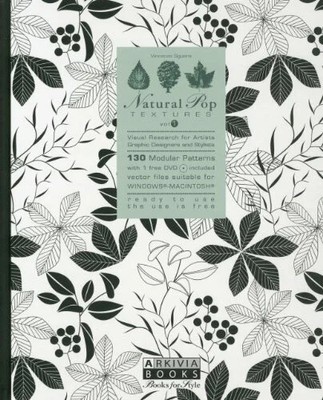 Natural Pop Textures: Visual Research for Artists, Graphic Buch Arkivia Books