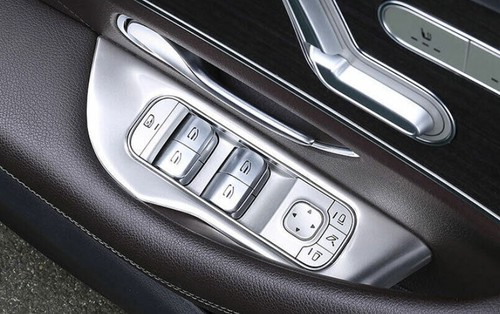 Interruptor de control de cerradura de puerta de ventana de titanio plateado para Benz GLE GLS 2020-2024 - Imagen 6 de 8