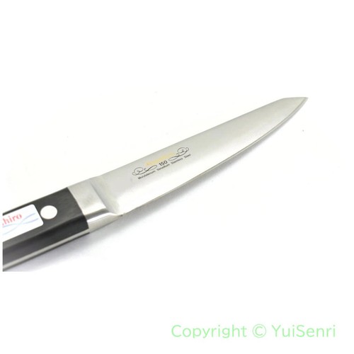 MASAHIRO MBS-26 Stainless Steel, MV Professional Honesuki Maru type 150 mm/5.9" - Picture 4 of 7