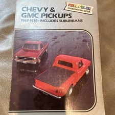 1967-1978 Chevy and GMC Pick Up Shop Repair M...
