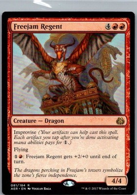 #81 Freejam Regent Aether Revolt Rare