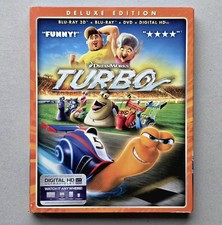 Turbo Blu-ray 3D/Blue-ray/DVD, 3-Disc Set, Digital Copy, 2013 Movie