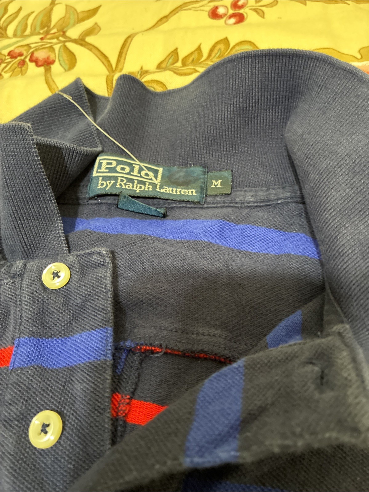 Polo Ralph Lauren Striped Patchwork Colorblock Lo… - image 4