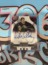 Mike Milbury 3/5 Auto 2024-25 UD Engrained Icons Hockey Boston Bruins (AG1)