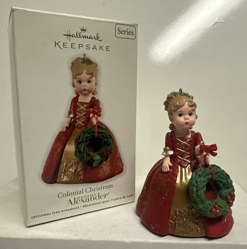 2012 Hallmark Andenken Madame Alexander: Kolonialer Weihnachtsschmuck - Bild 1 von 8