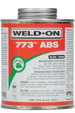 Weld-On 10243 773 ABS Medium-Bodied High Strength Solvent Cement Fast Setting