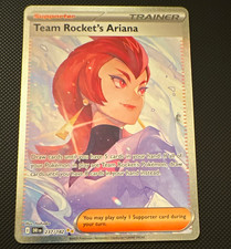 Team Rocket's Ariana 237/182 Sv10 Destined Rivals Full Art Holo Rare English on eBay